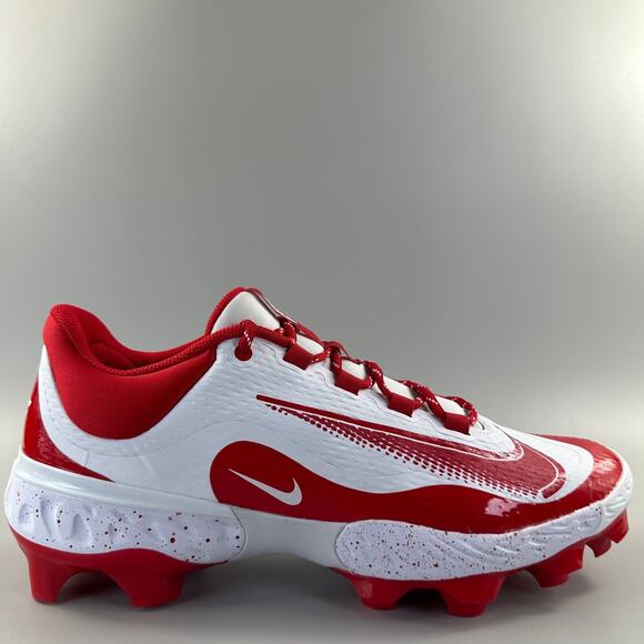 Nike Alpha Huarache Elite 4 MCS Low Men Size 13 Baseball Cleats FD6255-105 NEW - Picture 1 of 6